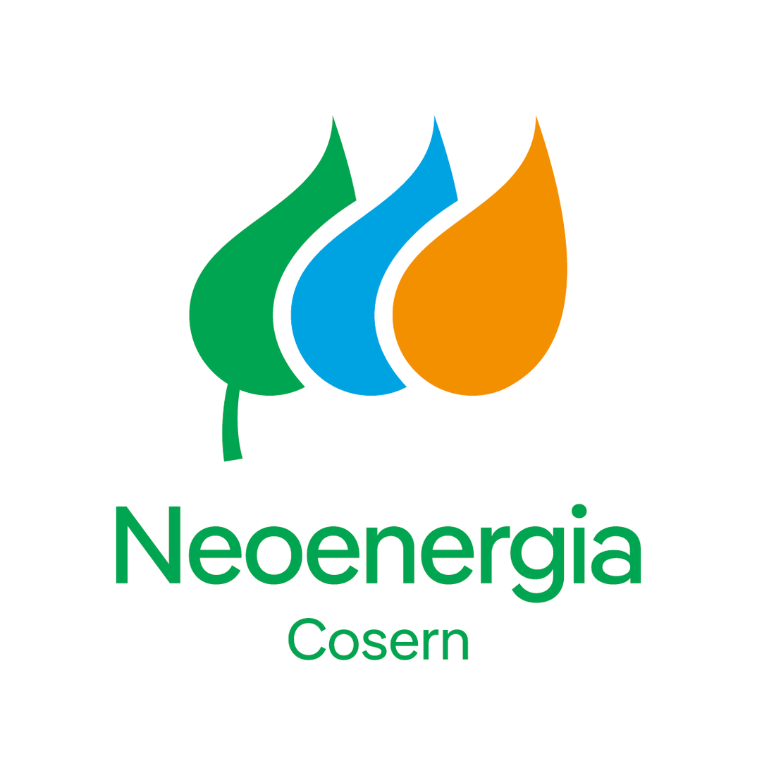 Logo Neoenergia Cosern, doação na conta de energia em Rio Grande do Norte
